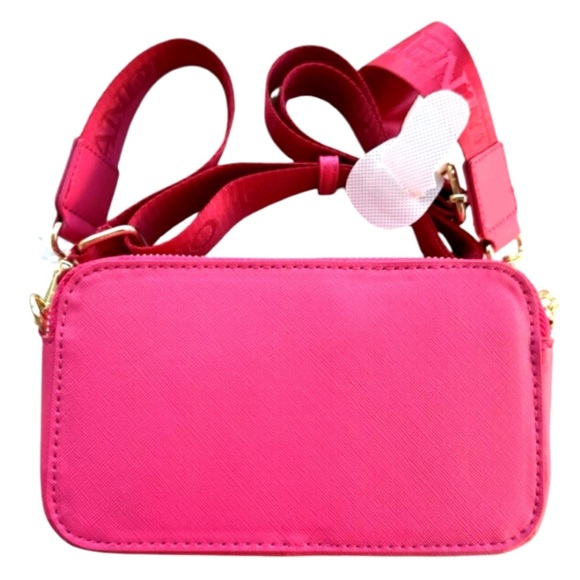🚨🔔⏰Cyber Monday Sale!‼️🚨⏰ Valentino Orlandi Hot Pink Camera Bag - NWT - Picture 4 of 4